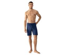 Mey Pyjamashorts Solid Night – Herren XXL, blau (neptune), 100% Baumwolle, Komfortbund mit Kordelzug
