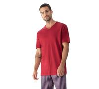 Mey T-Shirt Herren V-Ausschnitt Baumwolle Rot Größe L