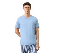 Mey T-Shirt Regular Fit Rundhals Einfarbig Blau Serie Solid Night Herren Größe M