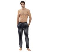 Mey Pyjamahose Herren Baumwolle blau gestreift, XXL