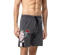 Mey Nachtwäsche Serie X Loriot Herren Homewear Hosen Schwarz (XL)