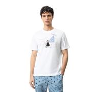 Mey Nachtwäsche Serie X Loriot Herren Homewear Shirts Weiss (S)