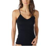 Mey Noblesse Spaghetti Top Schwarz Baumwolle 40 Damen