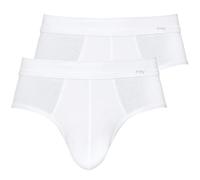 Mey - Noblesse - Sport-Slip - Unterhose - 2er Pack (5 Weiß), M, 2810-P