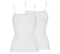 Mey - Organic - Spaghetti-Träger-Top - 2er Pack (38 Weiß)
