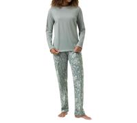 Mey Schlafanzug Painted Paisley Größe 48 Dusty Teal
