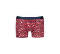 Mey Trunk Shorty rot mit Gewichtheber-Print