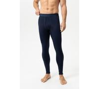 Mey Prfrmnc+ Lange Unterhose Dark Yacht Blue, Einfarbig