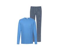 MEY Pyjama BLUE CHAINS recent blue blau | M