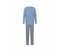 MEY Pyjama blue dusk blue dusk grau | L