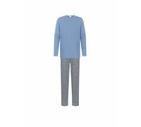 MEY Pyjama blue dusk blue dusk grau | XXL