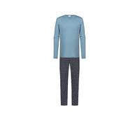 MEY Pyjama boarder blue rot | M