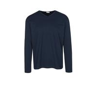 MEY Pyjama Langarmshirt neptune dunkelblau | L