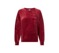 Mey Pyjama-Shirt aus Samt Damen bordeaux, M