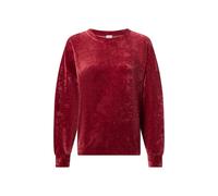 Mey Pyjama-Shirt aus Samt Damen bordeaux, S