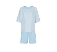 MEY Pyjama SIMPLE STRIPES alice blue hellblau | 38