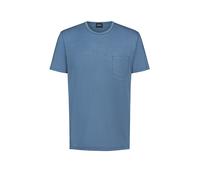 Mey Jefferson Regular Fit T-Shirt Rundhals Galactic Blue, Einfarbig