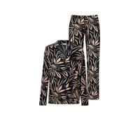 MEY Pyjama VIVID BLOOM schwarz schwarz | S