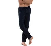 Mey Pyjamahose Herren Baumwolle blau, S