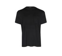 Mey Jefferson Regular Fit T-Shirt Rundhals schwarz, Einfarbig