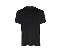 Mey Jefferson Regular Fit T-Shirt Rundhals schwarz, Einfarbig
