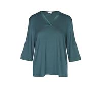 MEY Pyjamashirt PURE CHIC mystic jade dunkelgrün | L