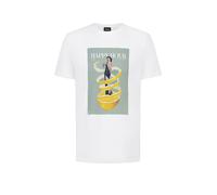 MEY Pyjamashirt weiss weiss | S