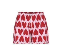 MEY Pyjamashorts rot | S