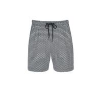 MEY Pyjamashorts ROUND GEO blau | XL