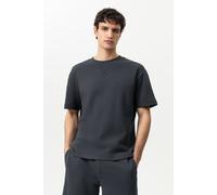 Mey Regular Fit T-Shirt Rundhals schwarz, Faux-uni