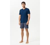 Mey Schlafanzug Blue Stream, Gemustert