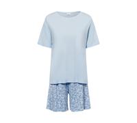 mey Damen Schlafanzug Flower Meadow, blue, Gr. 48