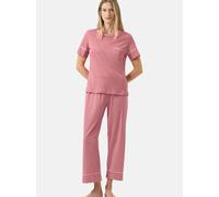 Pyjama Serie Crochet Dots Soft Rosewood pink 36