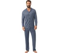 Mey Schlafanzug marine, Bedruckt