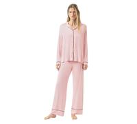 Langer Pyjama Serie Pure Chic Bonbon Pink pink XS