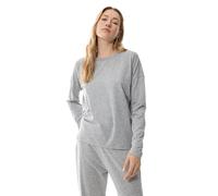 Mey Schlafanzug Oberteil Damen grau, L