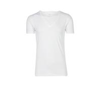 Mey Business Regular Fit T-Shirt V-Ausschnitt weiss, Einfarbig