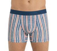 Mey Shorty Dunkelblau-Orange-Weiß gestreift