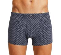 Mey Shorty mit Dunkelgrau mit Blau-Weißem Muster