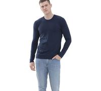 Mey Longsleeve Herren Rundhals Mikrofaser blau, 4XL
