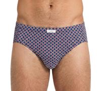 Mey Slip Blau-Rot mit Muster