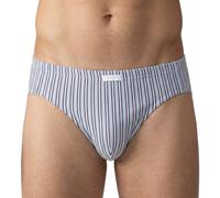 Mey Slip Hellblau mit Streifen