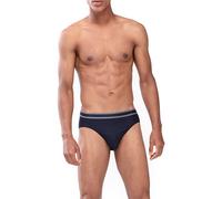 Mey Slip Herren Baumwolle blau, 4 (S)