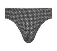 Mey Slip Herren Mikrofaser schwarz gemustert, 6 (L)