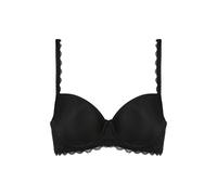 Mey Damen-BH Serie Amorous - Spacer-BH mit Bügel und Spitze - Schwarz 80F