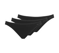 Mey - Superfine Organic - Mini-Slip - 3er-Pack (40 Schwarz)