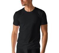 Mey T-Shirt Herren Rundhals Baumwolle schwarz, 5 (M)