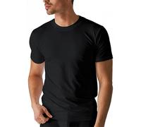 Mey T-Shirt Herren Rundhals Baumwolle schwarz, 6 (L)