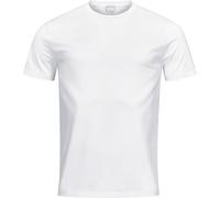 Mey T-Shirt Herren Rundhals Baumwolle weiß, 6 (L)