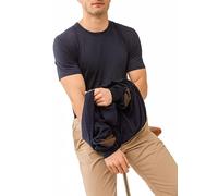 Mey T-Shirt Herren Rundhals Mikrofaser blau, 5 (M)